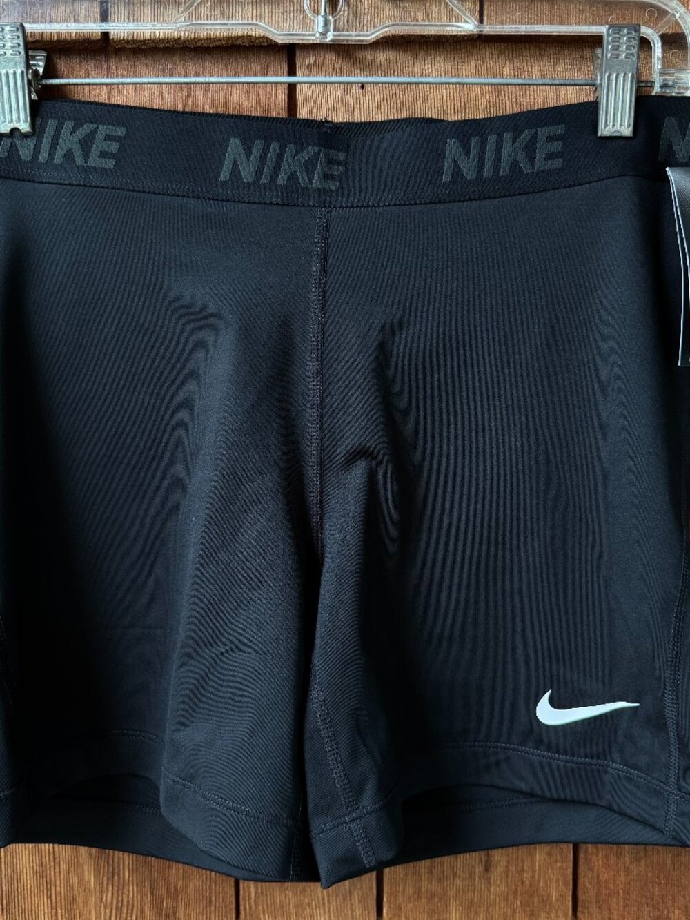 NWT NIKE Dri Fit Black Compression Shorts in Women's X-Large